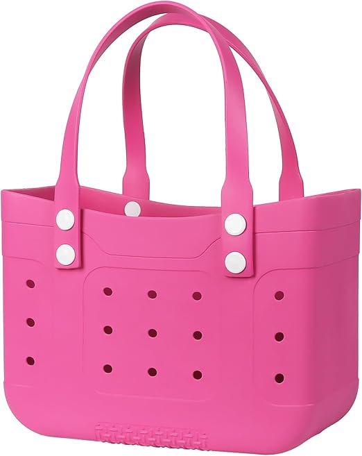 Extra Large Waterproof Beach Tote Bag – Durable, Lightweight, and Washable Plastic Pool Bag